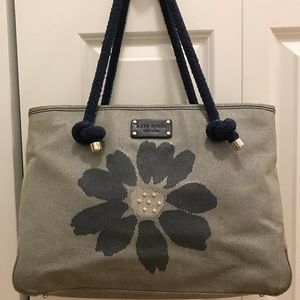 Kate Spade Canvas Tote Handbag